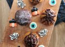 Muffin alla zucca di Halloween