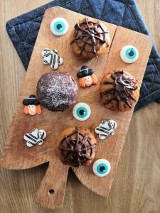 Muffin alla zucca di Halloween