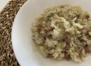 Risotto con cavolo verza e salsiccia